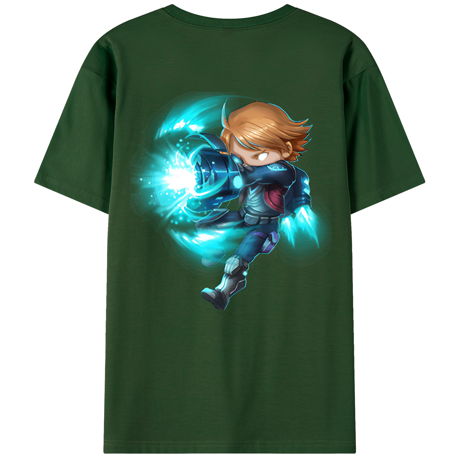 リーグ・オブ・レジェンド League of Legends LOL 綿100％半袖Tシャツ（背面プリント）
